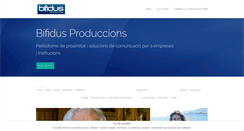 Desktop Screenshot of bifidusproduccions.com