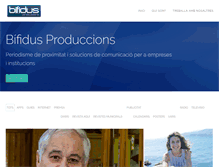 Tablet Screenshot of bifidusproduccions.com